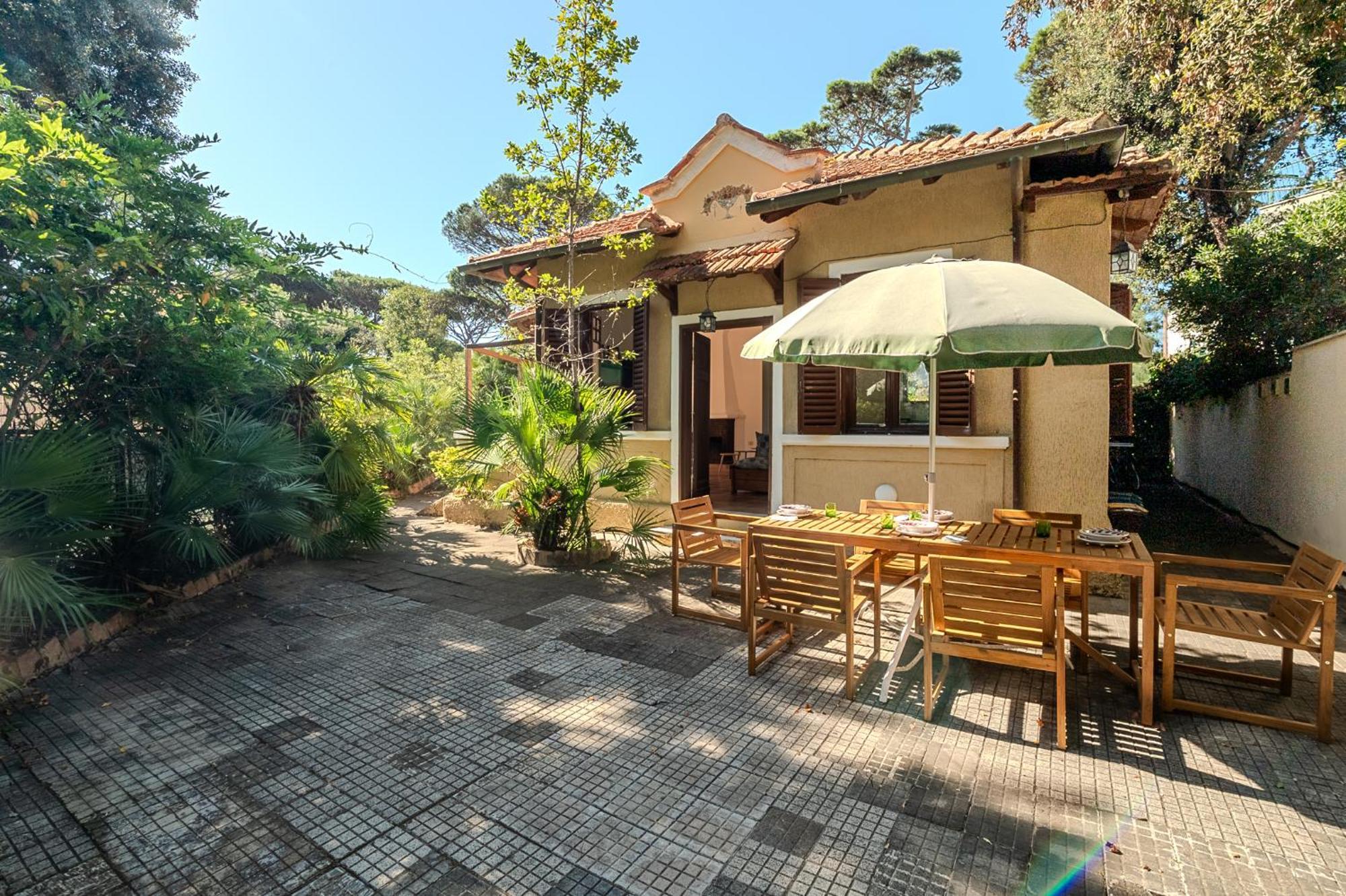 Exclusive Charming Villa - Free Parking 400 Mq Garden - Rome Airport - Roseto Villa Dream Fregenae Esterno foto