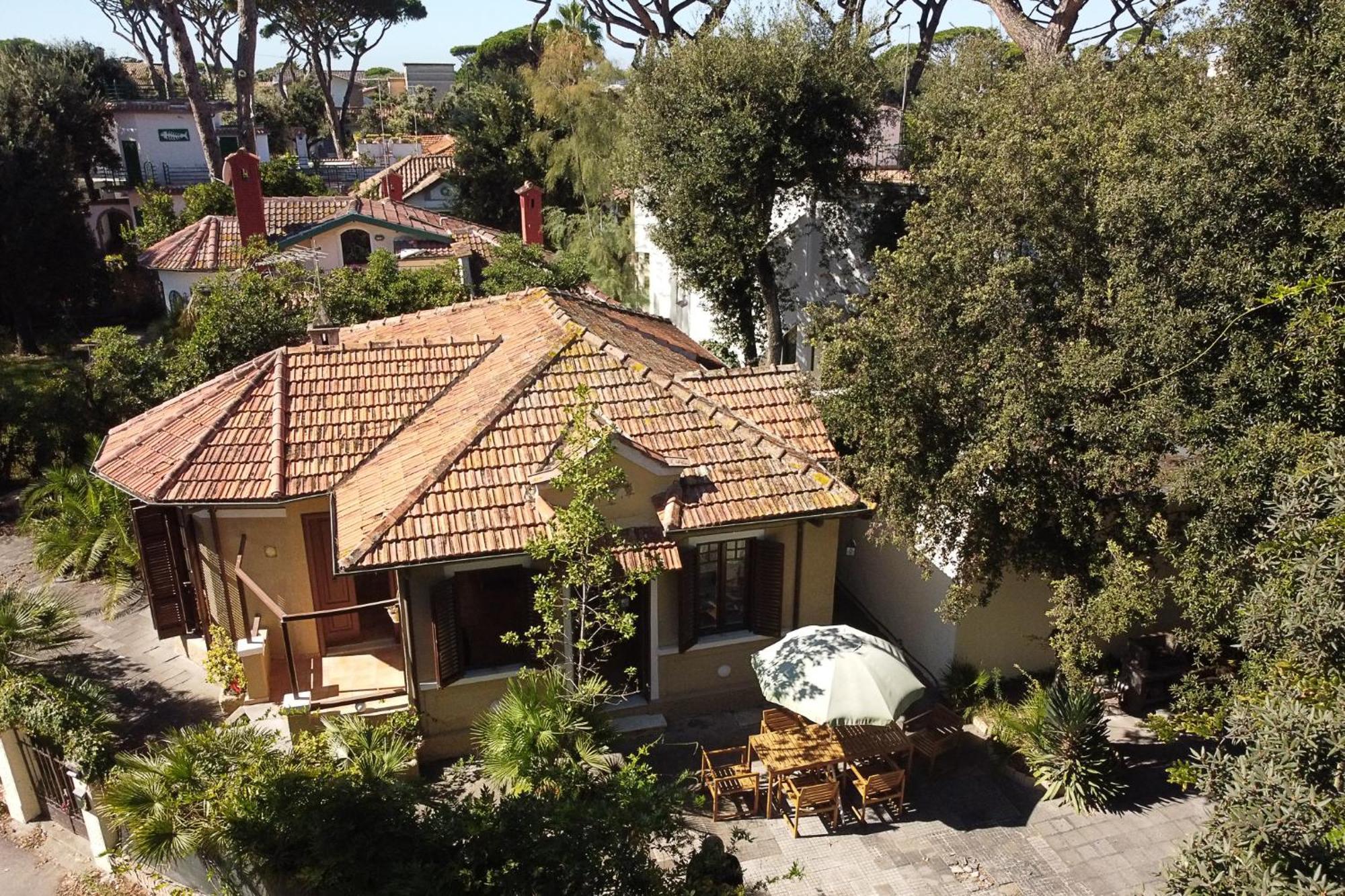 Exclusive Charming Villa - Free Parking 400 Mq Garden - Rome Airport - Roseto Villa Dream Fregenae Esterno foto